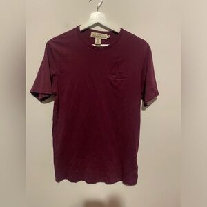 Label Of Graded Goods H&M maroon Short Sleeve Shirt